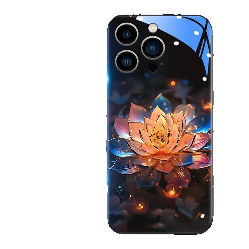 Crystal Good Luck Water Lily Phone Case - Bellarte Enchanté Crystal Good Luck Water Lily Phone Case